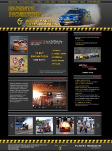 Events Horizon ecommerce website