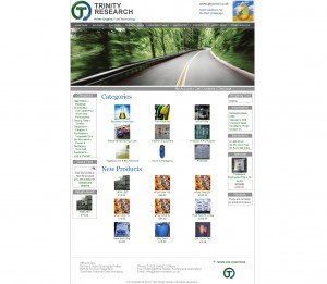 Trinity Research ecommerce website