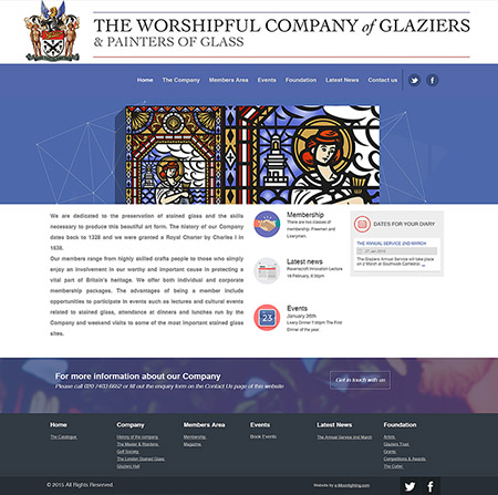 Worshipful Company of Glaziers website